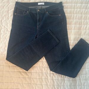 LOFT Dark Wash Modern Skinny Jeans